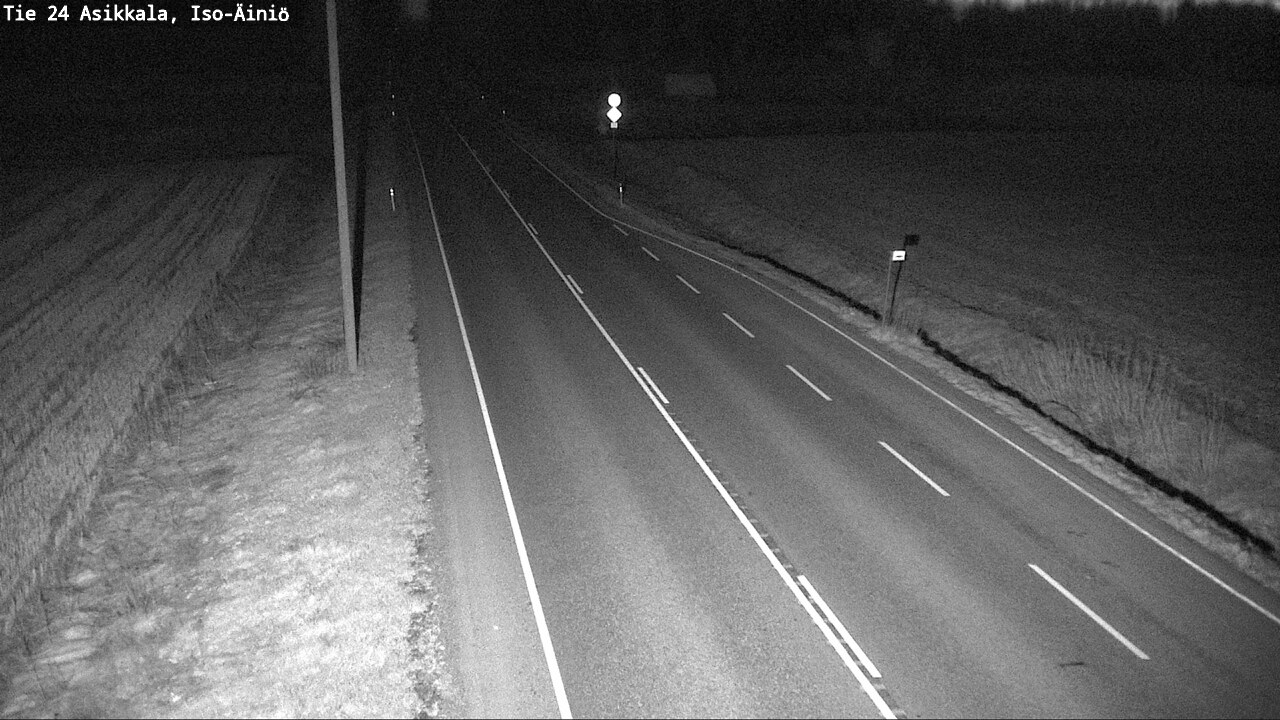 Weather Camera Image Road 24 Asikkala, Iso-Äiniö, Asikkala, Päijät-Häme