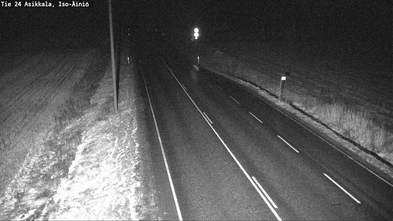 Weather Camera Image Väg 24 Asikkala, Iso-Äiniö, Asikkala, Päijät-Häme