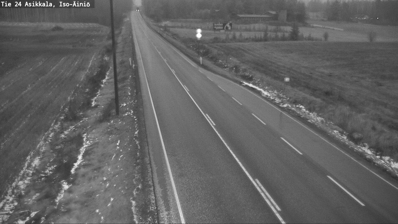 Weather Camera Image Väg 24 Asikkala, Iso-Äiniö, Asikkala, Päijät-Häme