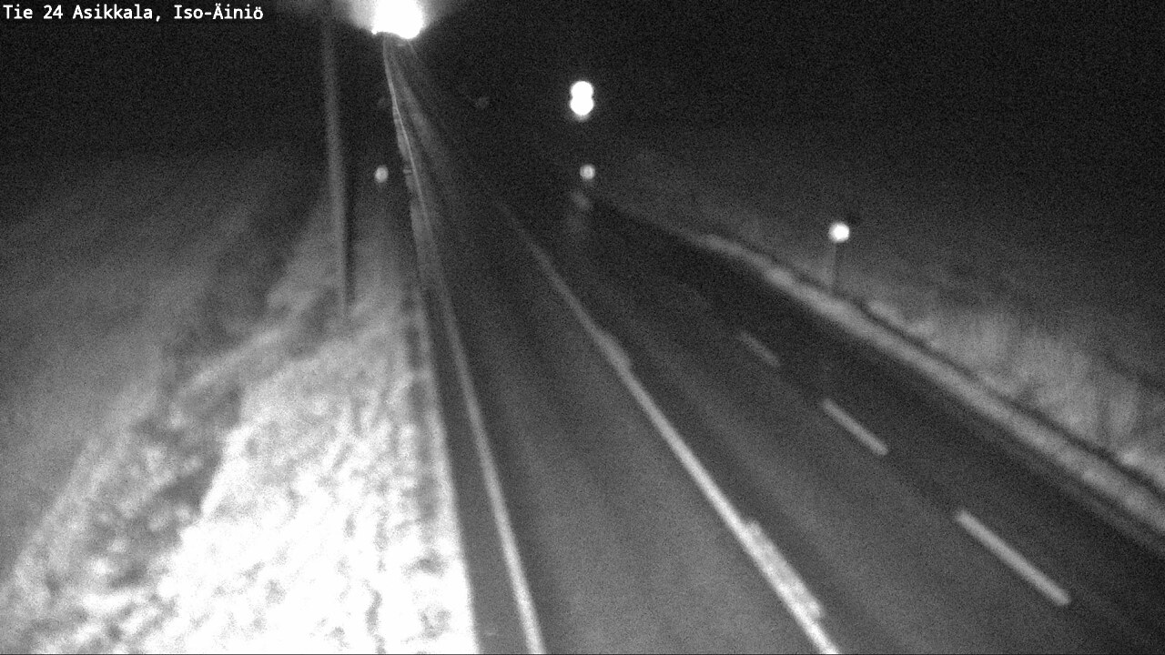 Weather Camera Image Väg 24 Asikkala, Iso-Äiniö, Asikkala, Päijät-Häme