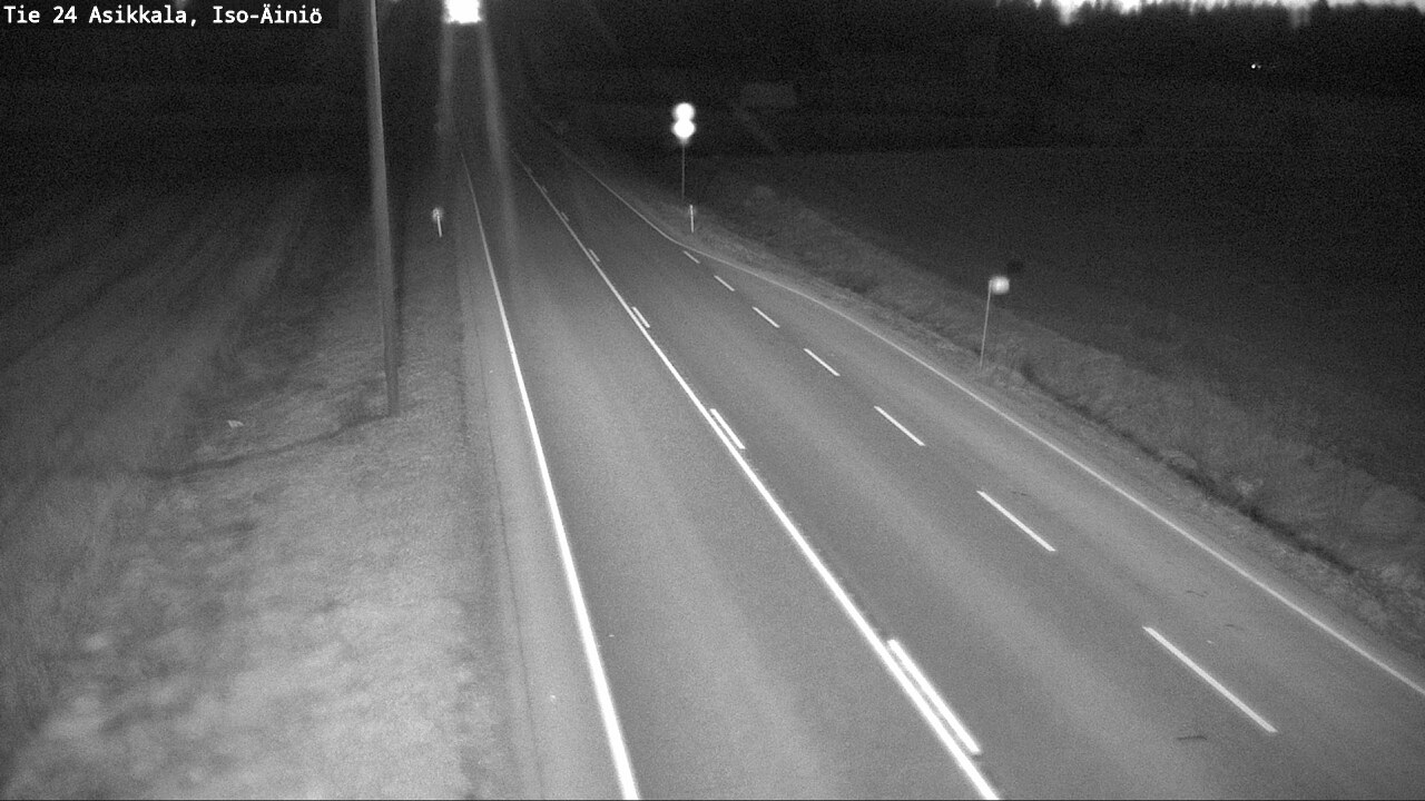 Weather Camera Image Road 24 Asikkala, Iso-Äiniö, Asikkala, Päijät-Häme