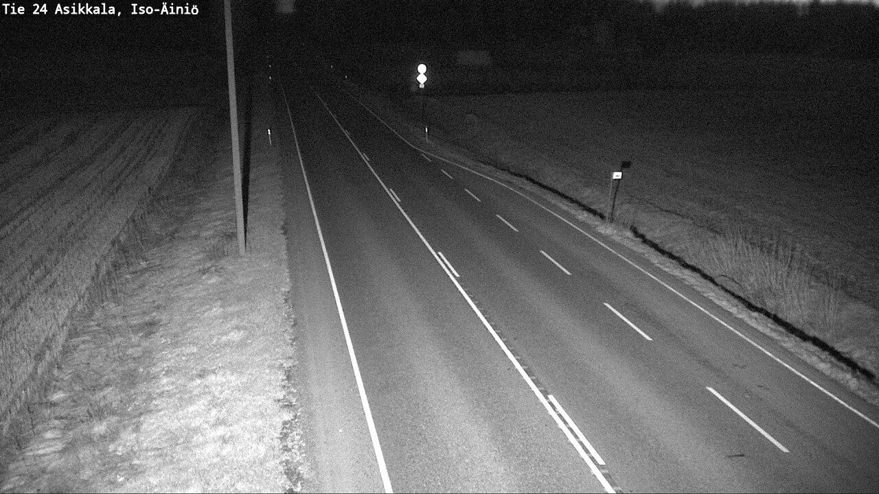 Weather Camera Image Road 24 Asikkala, Iso-Äiniö, Asikkala, Päijät-Häme