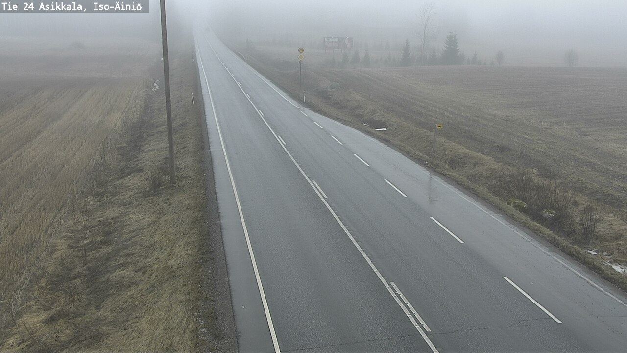 Weather Camera Image Road 24 Asikkala, Iso-Äiniö, Asikkala, Päijät-Häme