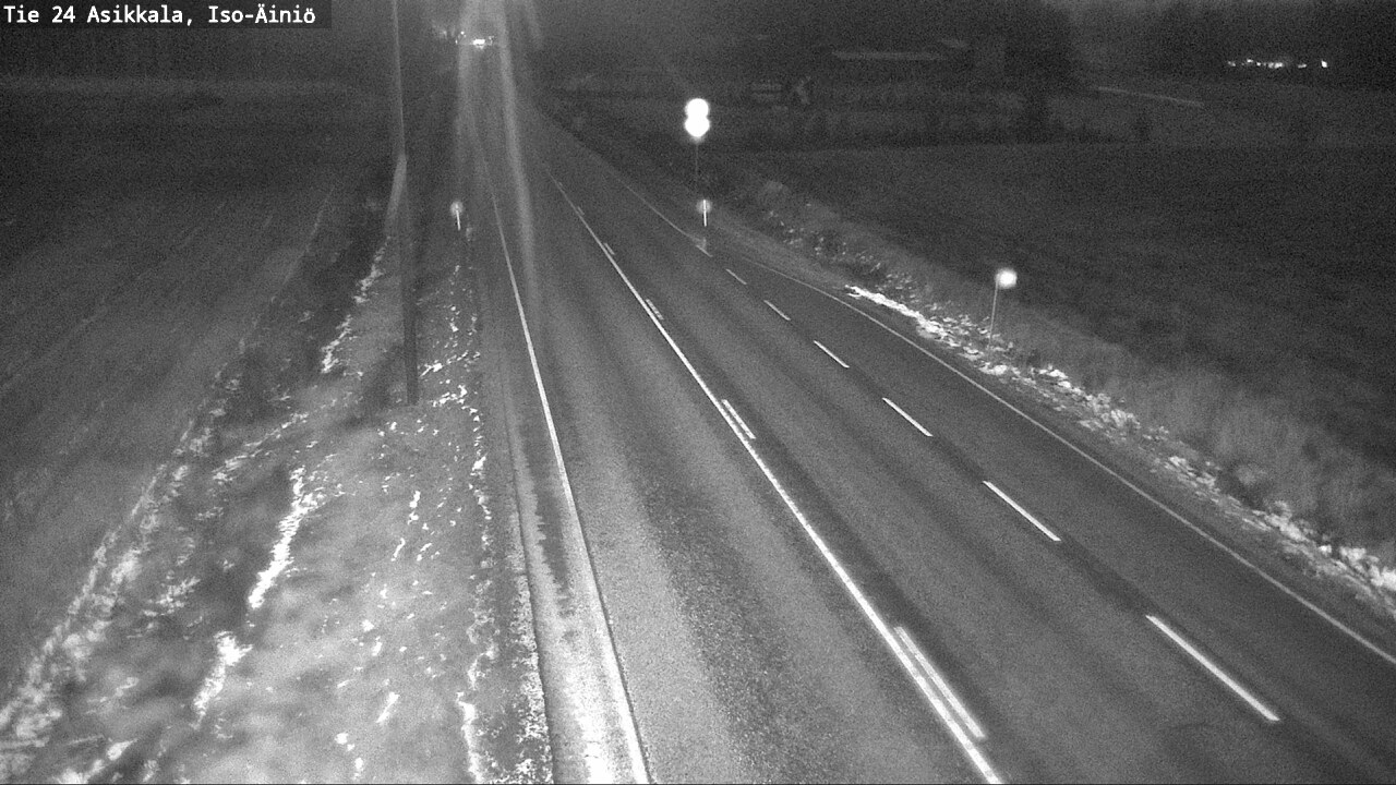 Weather Camera Image Väg 24 Asikkala, Iso-Äiniö, Asikkala, Päijät-Häme