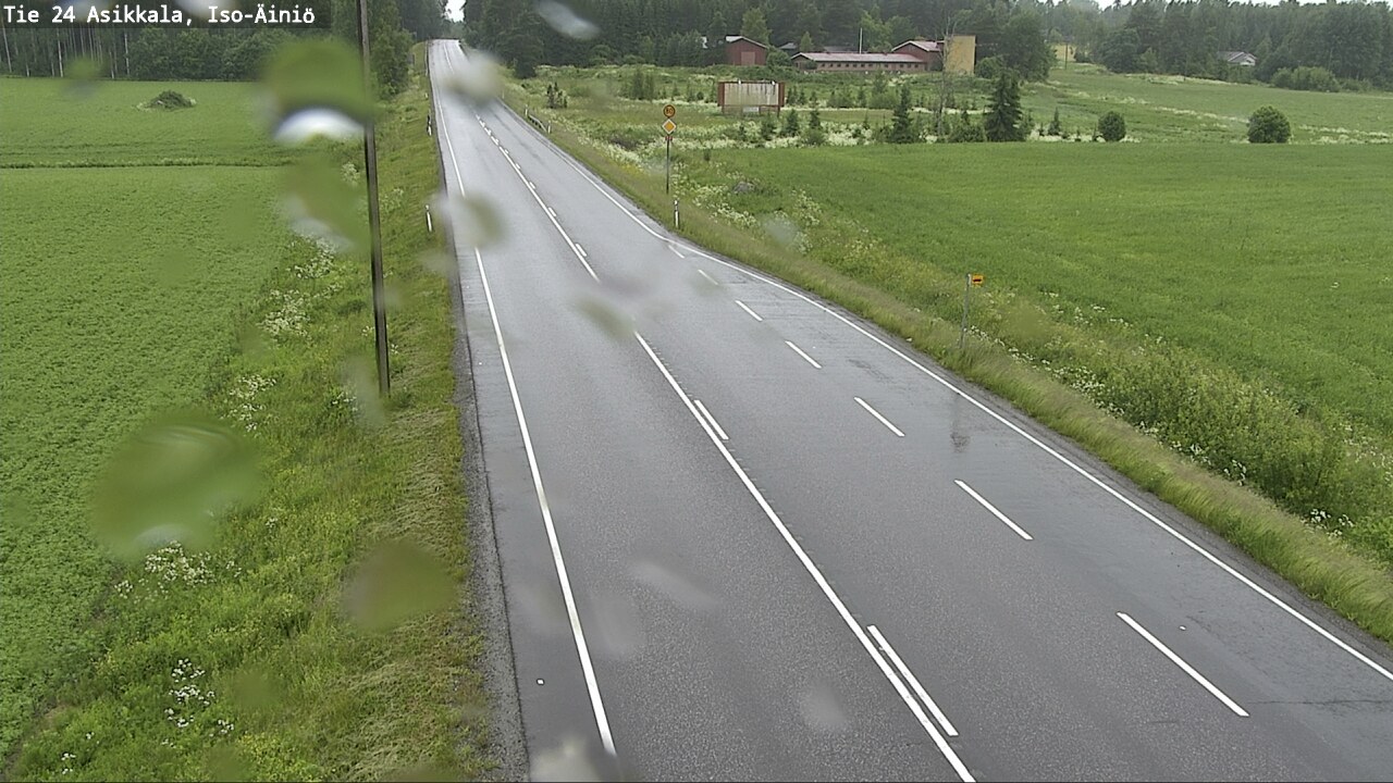 Weather Camera Image Väg 24 Asikkala, Iso-Äiniö, Asikkala, Päijät-Häme