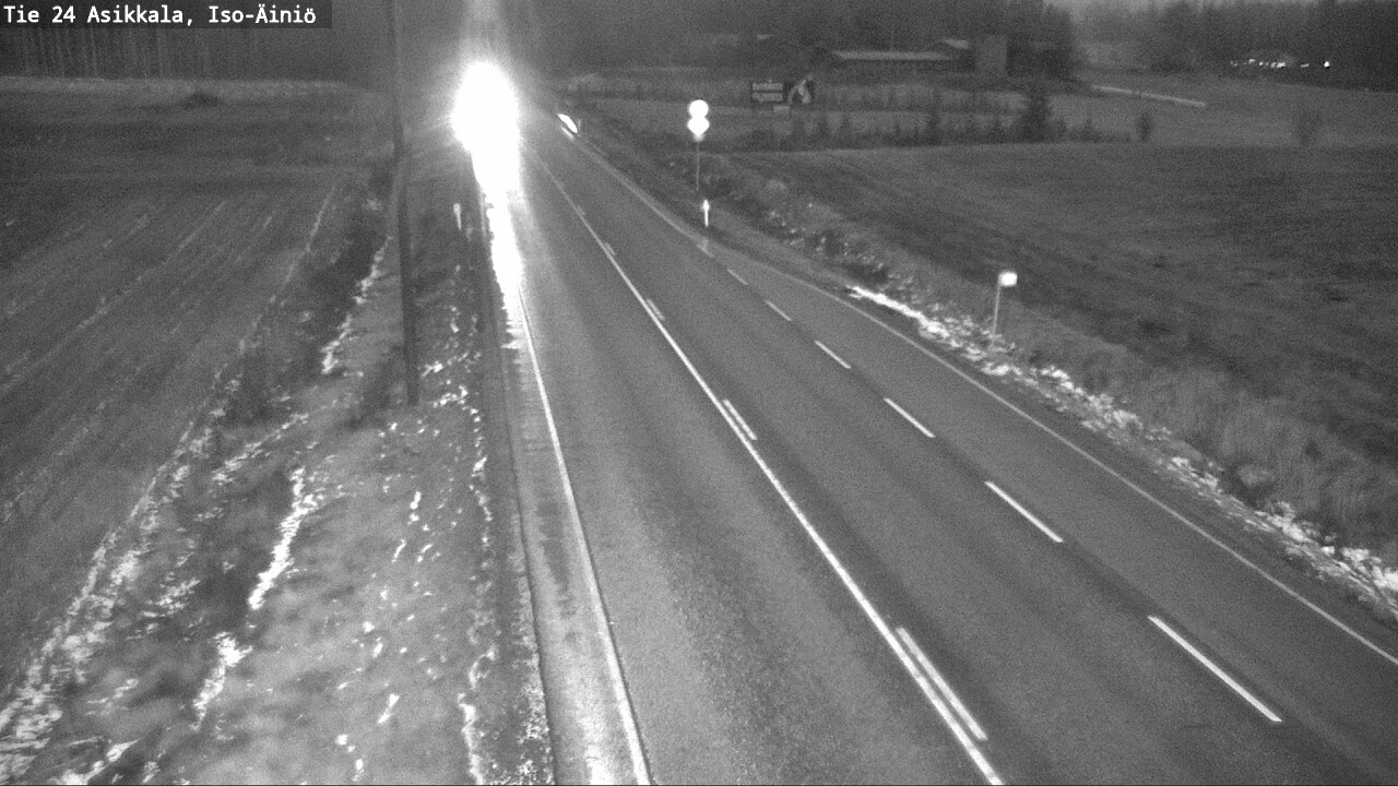 Weather Camera Image Väg 24 Asikkala, Iso-Äiniö, Asikkala, Päijät-Häme
