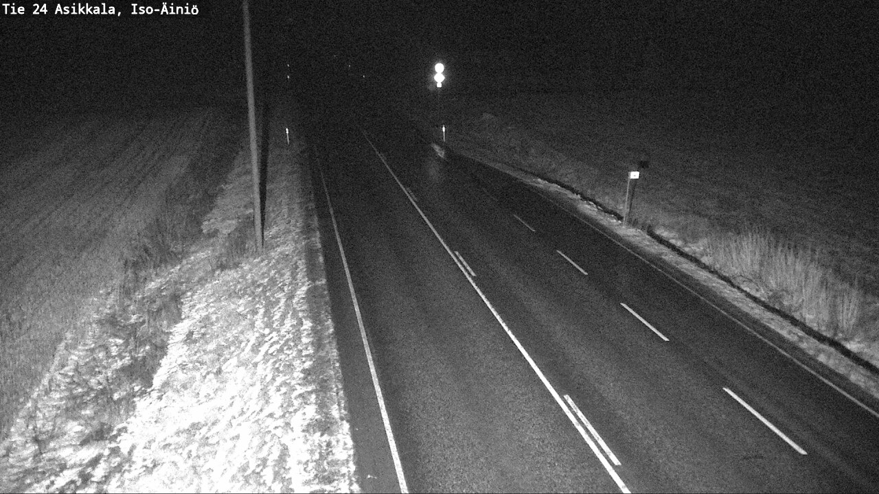 Weather Camera Image Väg 24 Asikkala, Iso-Äiniö, Asikkala, Päijät-Häme