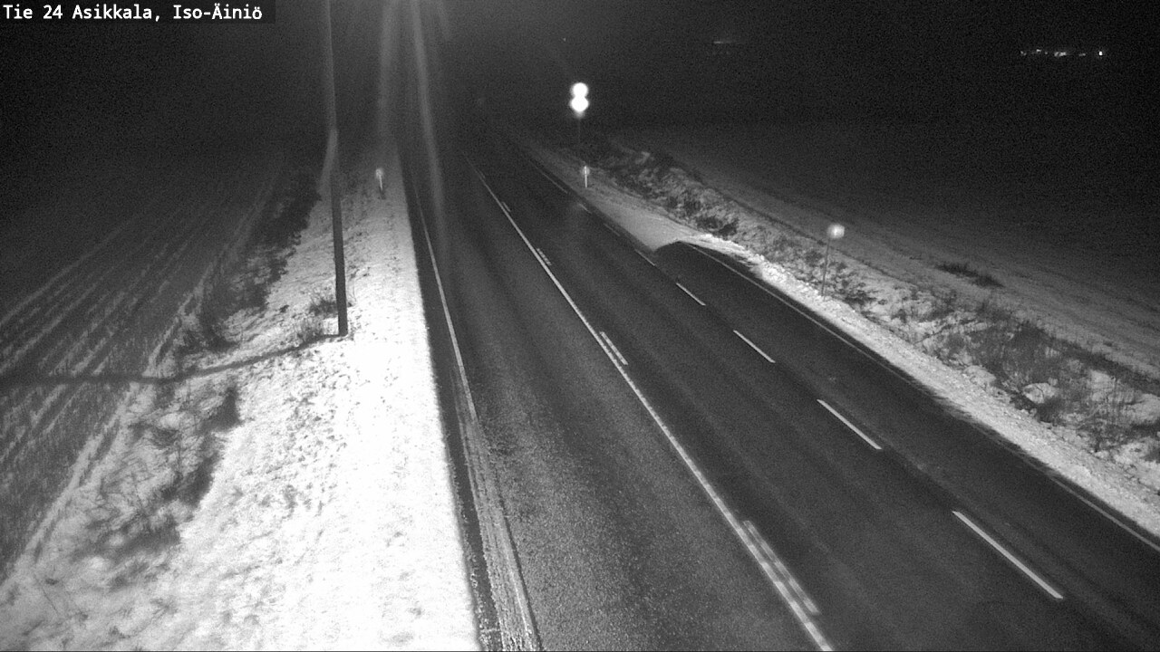 Weather Camera Image Väg 24 Asikkala, Iso-Äiniö, Asikkala, Päijät-Häme