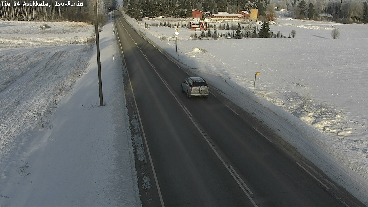 Weather Camera Image Road 24 Asikkala, Iso-Äiniö, Asikkala, Päijät-Häme