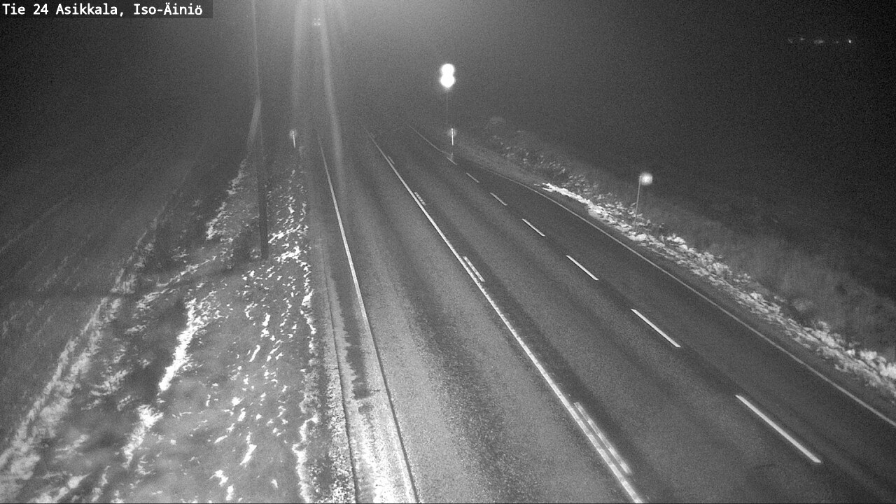 Weather Camera Image Väg 24 Asikkala, Iso-Äiniö, Asikkala, Päijät-Häme