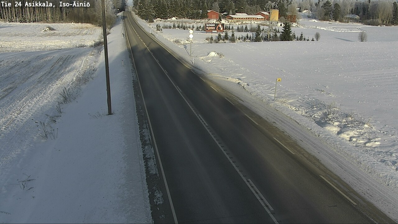 Weather Camera Image Road 24 Asikkala, Iso-Äiniö, Asikkala, Päijät-Häme
