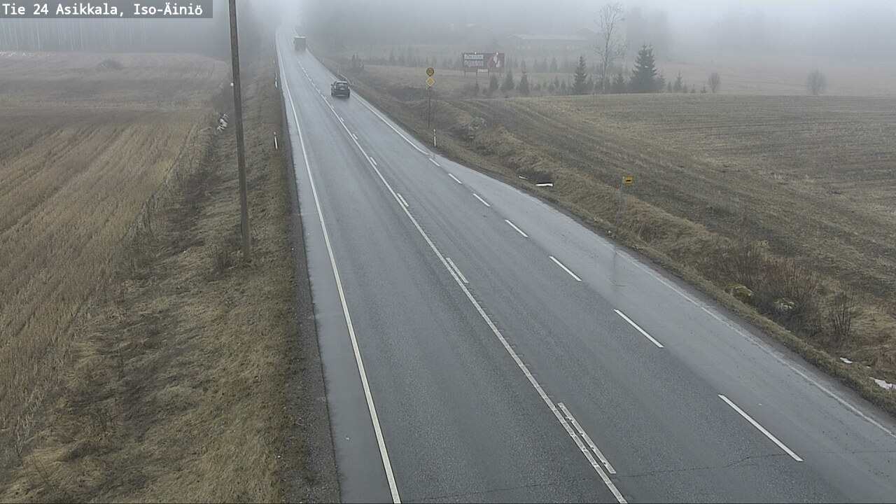 Weather Camera Image Road 24 Asikkala, Iso-Äiniö, Asikkala, Päijät-Häme