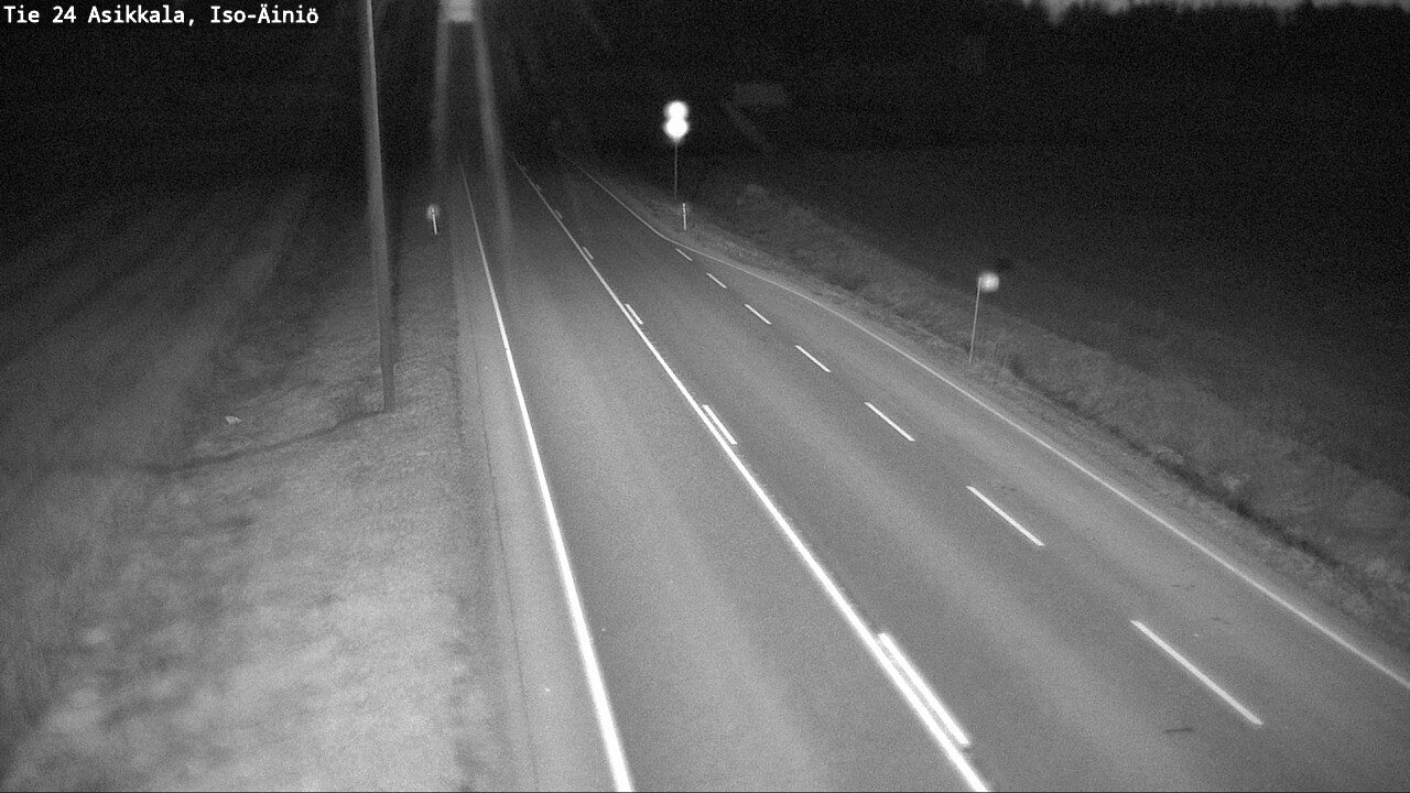 Weather Camera Image Road 24 Asikkala, Iso-Äiniö, Asikkala, Päijät-Häme