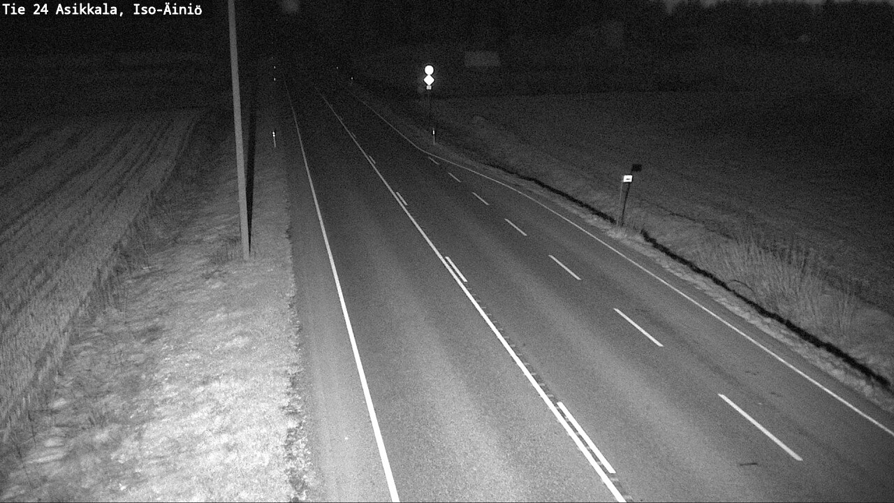 Weather Camera Image Road 24 Asikkala, Iso-Äiniö, Asikkala, Päijät-Häme