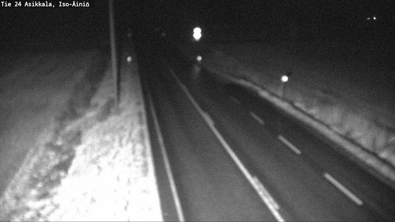 Weather Camera Image Väg 24 Asikkala, Iso-Äiniö, Asikkala, Päijät-Häme