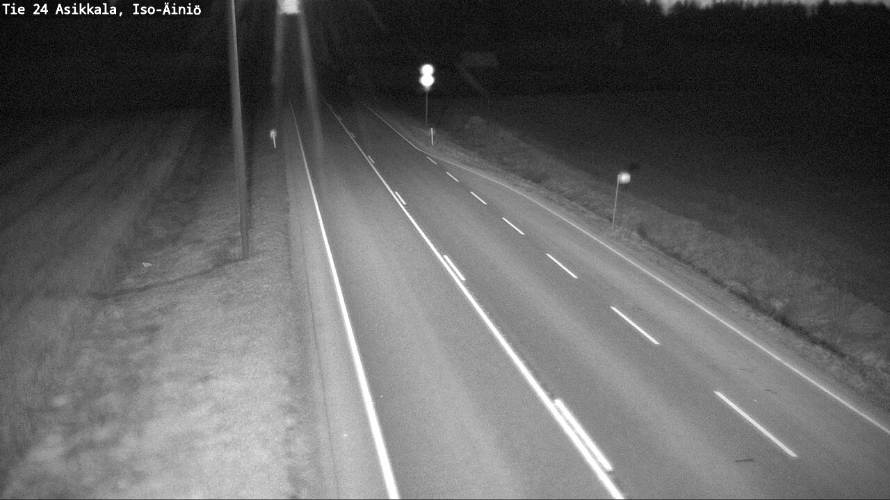 Weather Camera Image Road 24 Asikkala, Iso-Äiniö, Asikkala, Päijät-Häme
