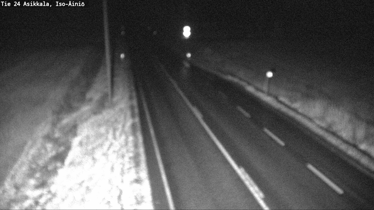 Weather Camera Image Väg 24 Asikkala, Iso-Äiniö, Asikkala, Päijät-Häme