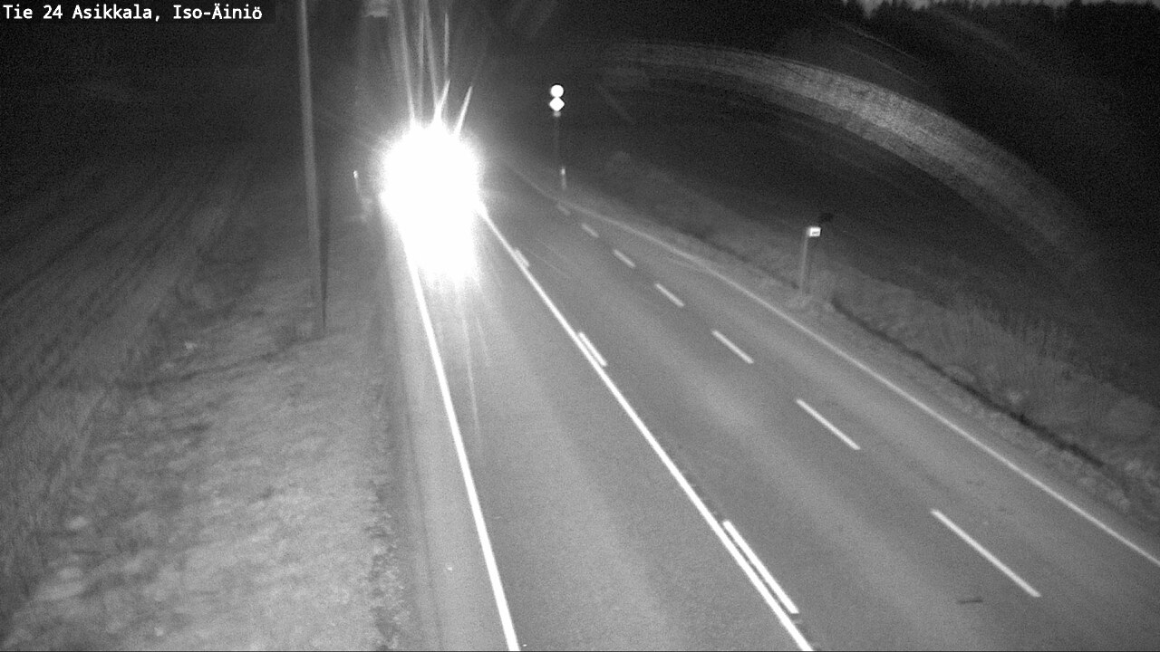 Weather Camera Image Road 24 Asikkala, Iso-Äiniö, Asikkala, Päijät-Häme