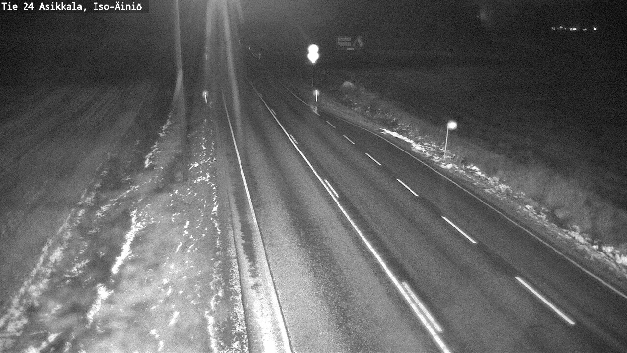 Weather Camera Image Väg 24 Asikkala, Iso-Äiniö, Asikkala, Päijät-Häme