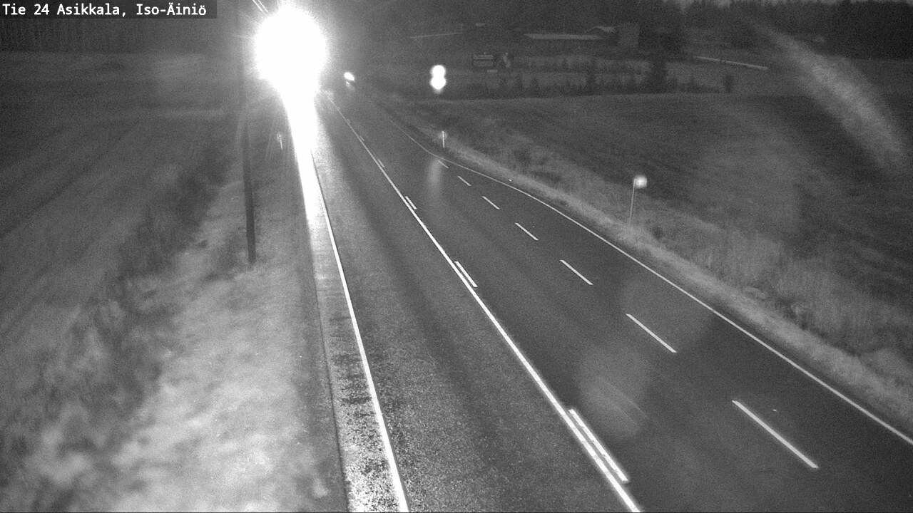 Weather Camera Image Väg 24 Asikkala, Iso-Äiniö, Asikkala, Päijät-Häme