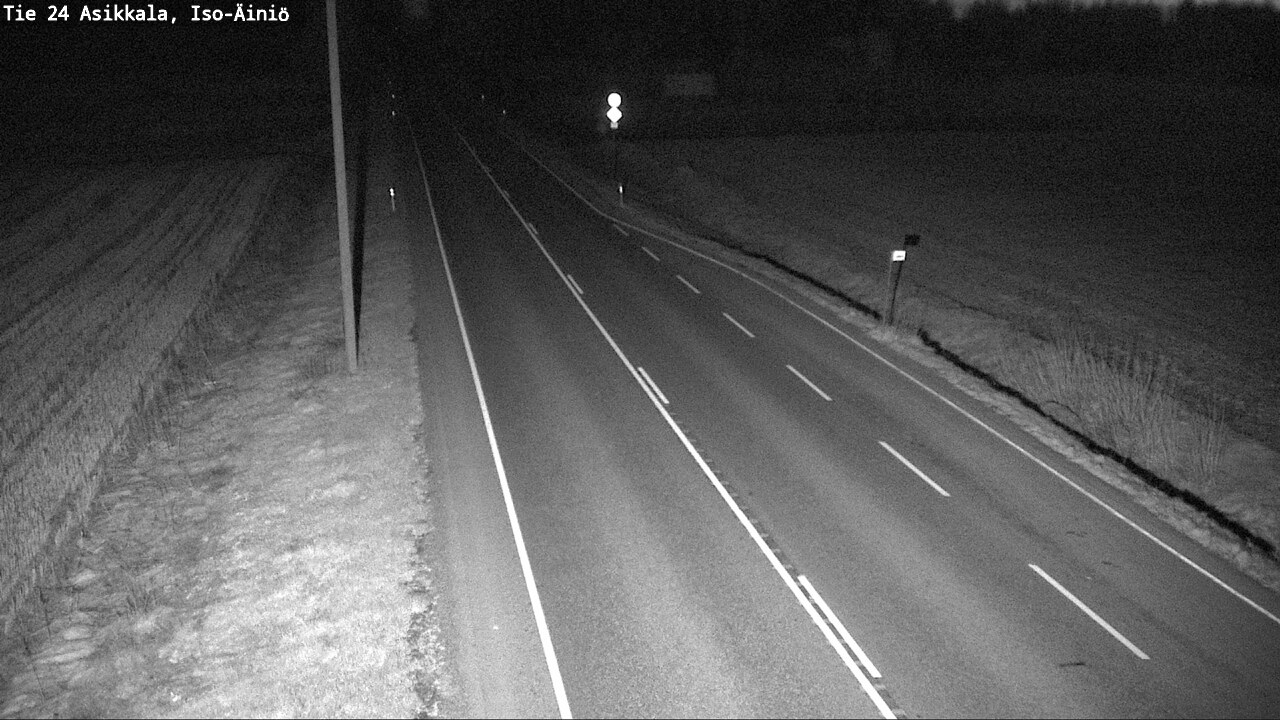 Weather Camera Image Road 24 Asikkala, Iso-Äiniö, Asikkala, Päijät-Häme