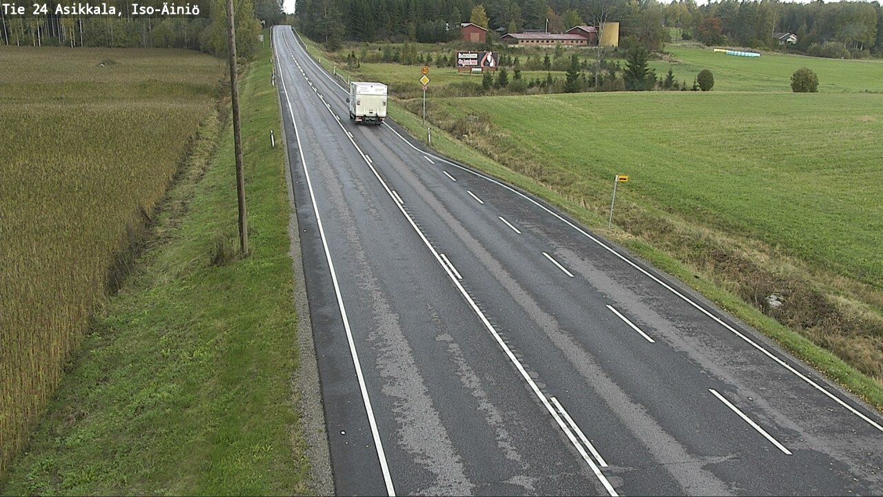 Weather Camera Image Road 24 Asikkala, Iso-Äiniö, Asikkala, Päijät-Häme