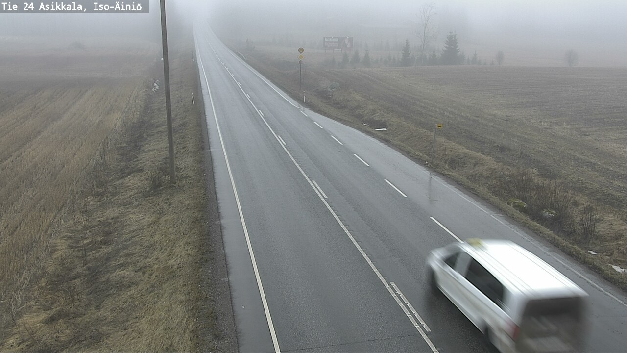 Weather Camera Image Road 24 Asikkala, Iso-Äiniö, Asikkala, Päijät-Häme