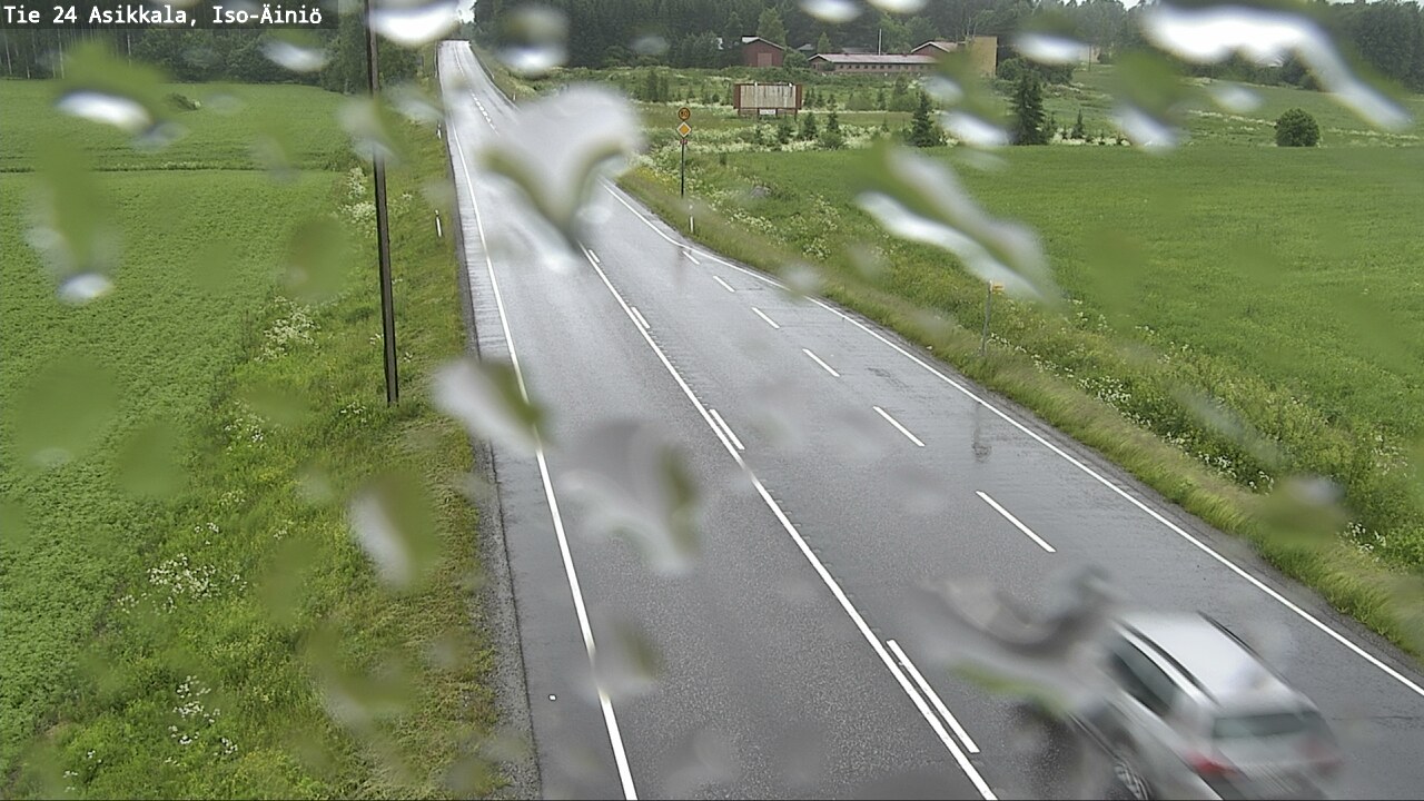 Weather Camera Image Road 24 Asikkala, Iso-Äiniö, Asikkala, Päijät-Häme
