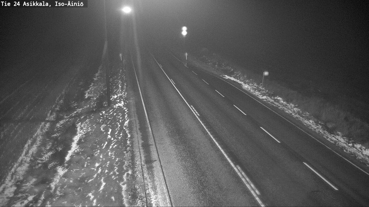 Weather Camera Image Väg 24 Asikkala, Iso-Äiniö, Asikkala, Päijät-Häme