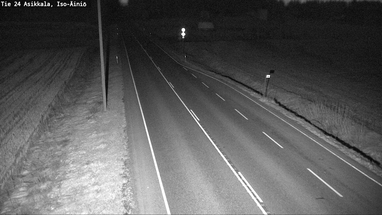 Weather Camera Image Road 24 Asikkala, Iso-Äiniö, Asikkala, Päijät-Häme