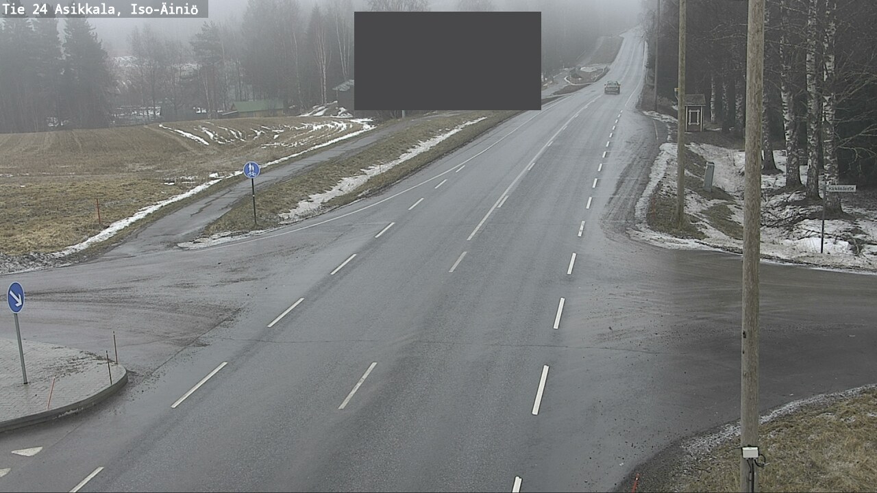 Weather Camera Image Road 24 Asikkala, Iso-Äiniö, Asikkala, Päijät-Häme