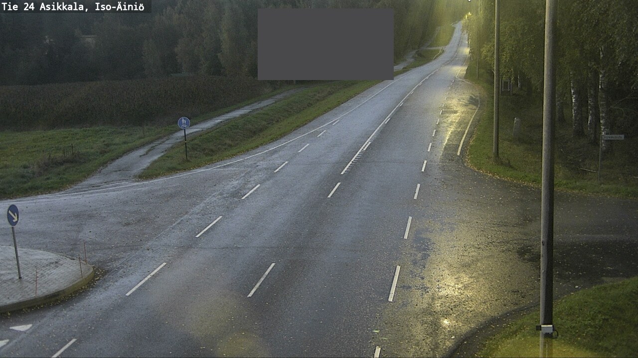 Weather Camera Image Väg 24 Asikkala, Iso-Äiniö, Asikkala, Päijät-Häme