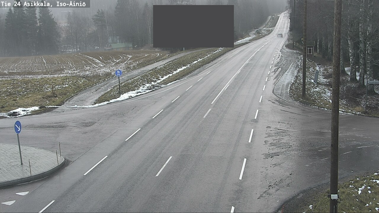 Weather Camera Image Väg 24 Asikkala, Iso-Äiniö, Asikkala, Päijät-Häme