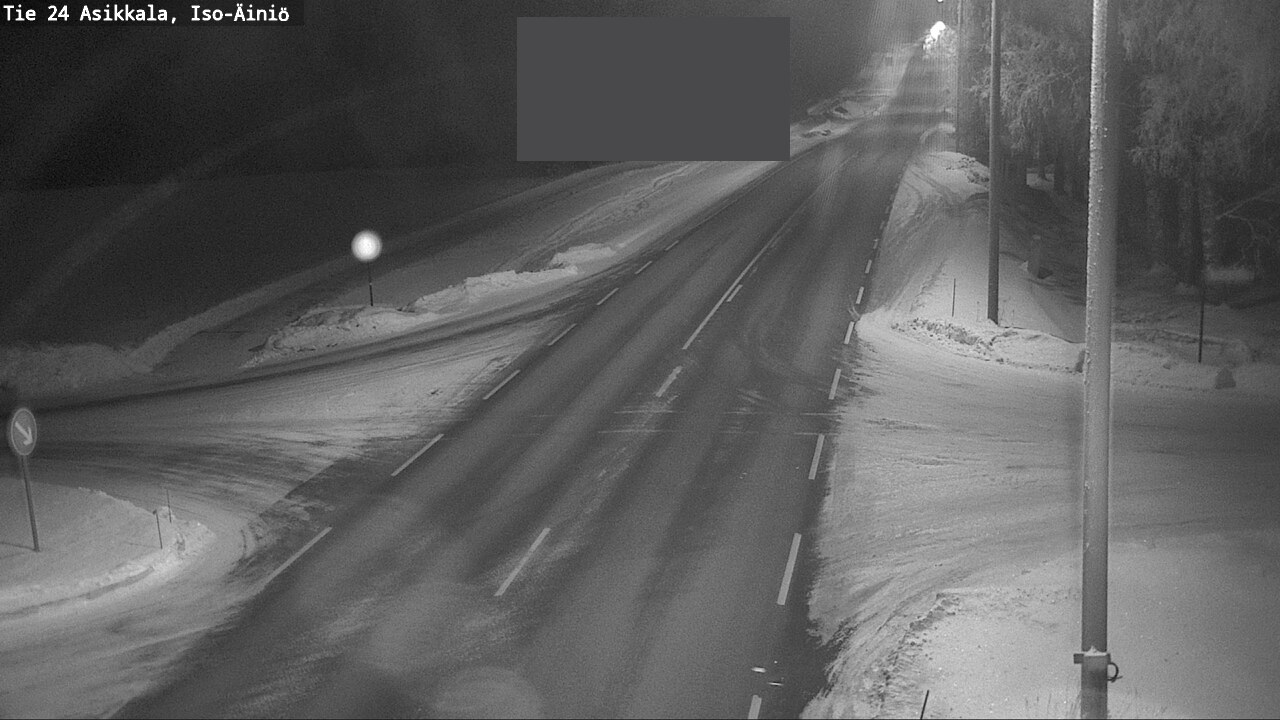 Weather Camera Image Road 24 Asikkala, Iso-Äiniö, Asikkala, Päijät-Häme