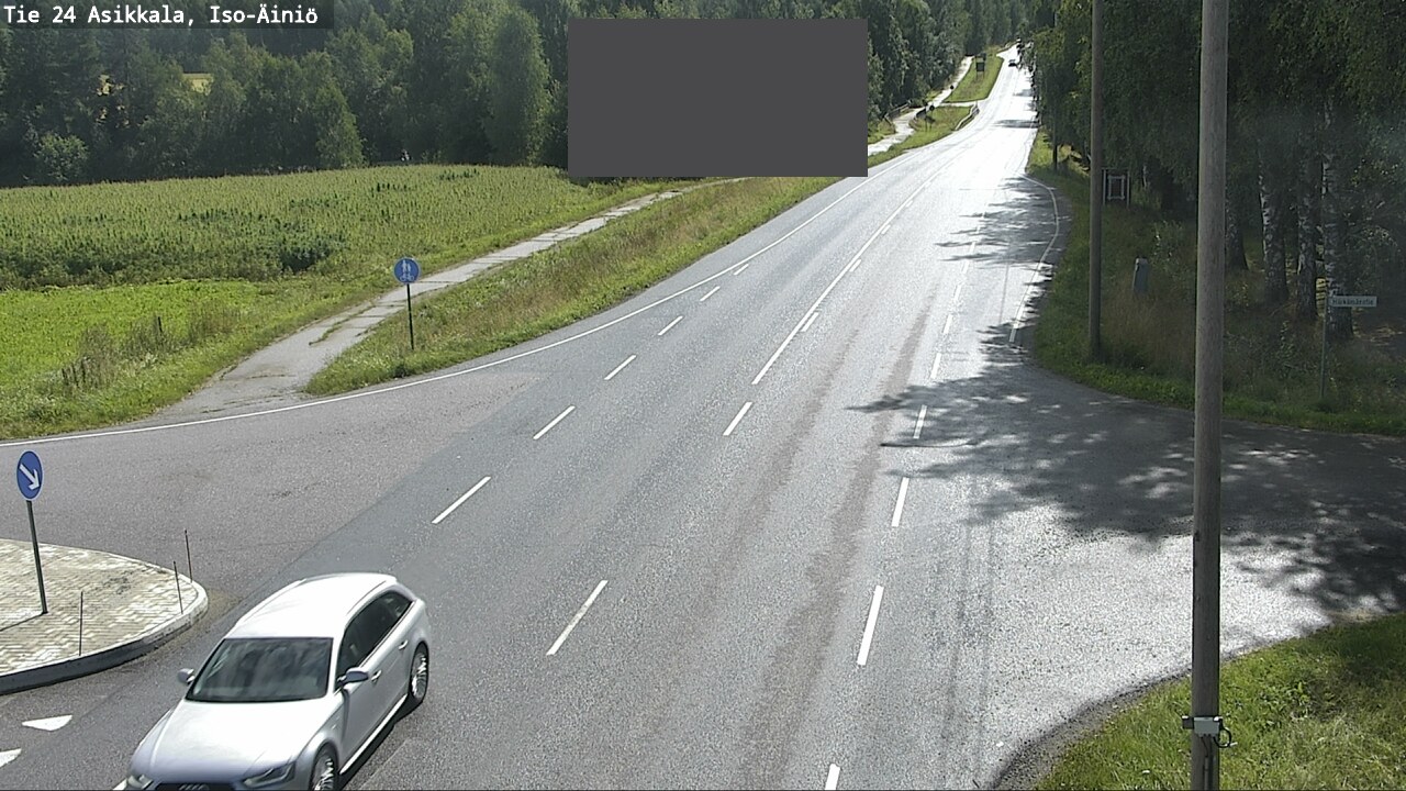 Weather Camera Image Road 24 Asikkala, Iso-Äiniö, Asikkala, Päijät-Häme