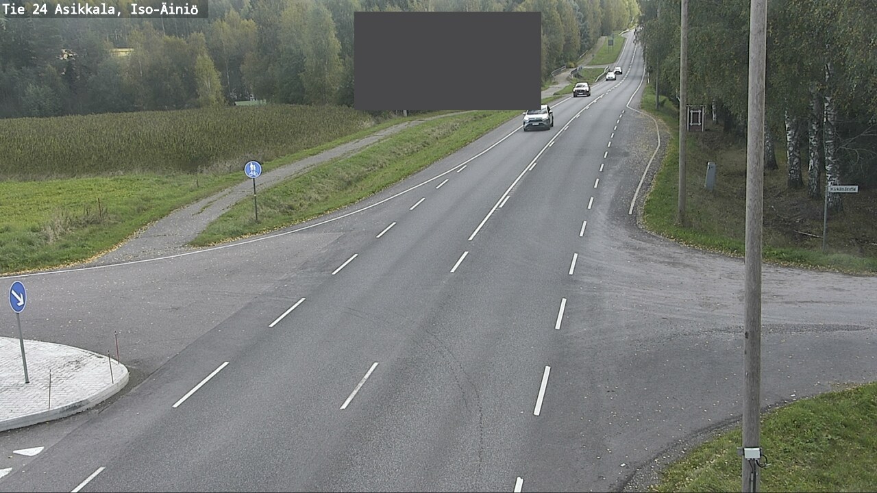 Weather Camera Image Väg 24 Asikkala, Iso-Äiniö, Asikkala, Päijät-Häme