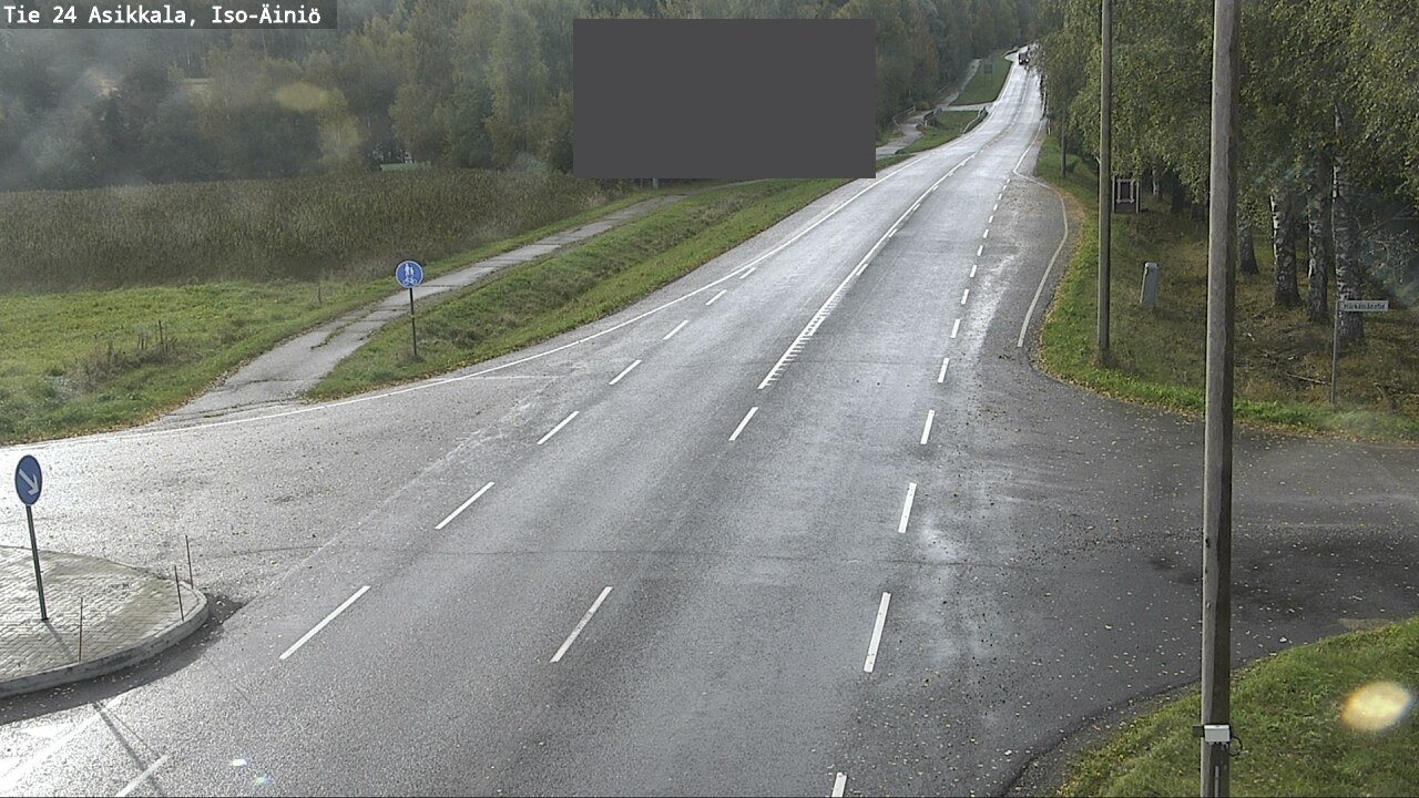 Weather Camera Image Väg 24 Asikkala, Iso-Äiniö, Asikkala, Päijät-Häme