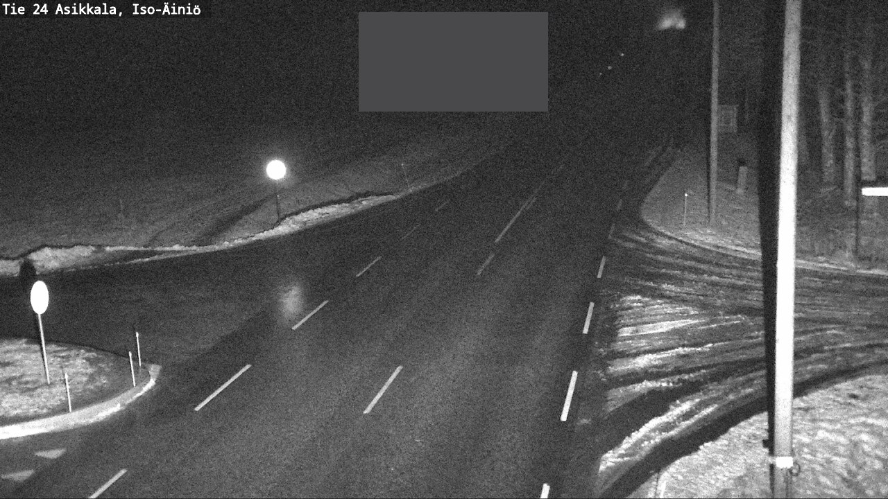 Weather Camera Image Väg 24 Asikkala, Iso-Äiniö, Asikkala, Päijät-Häme