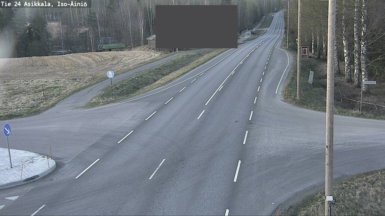 Weather Camera Image Road 24 Asikkala, Iso-Äiniö, Asikkala, Päijät-Häme
