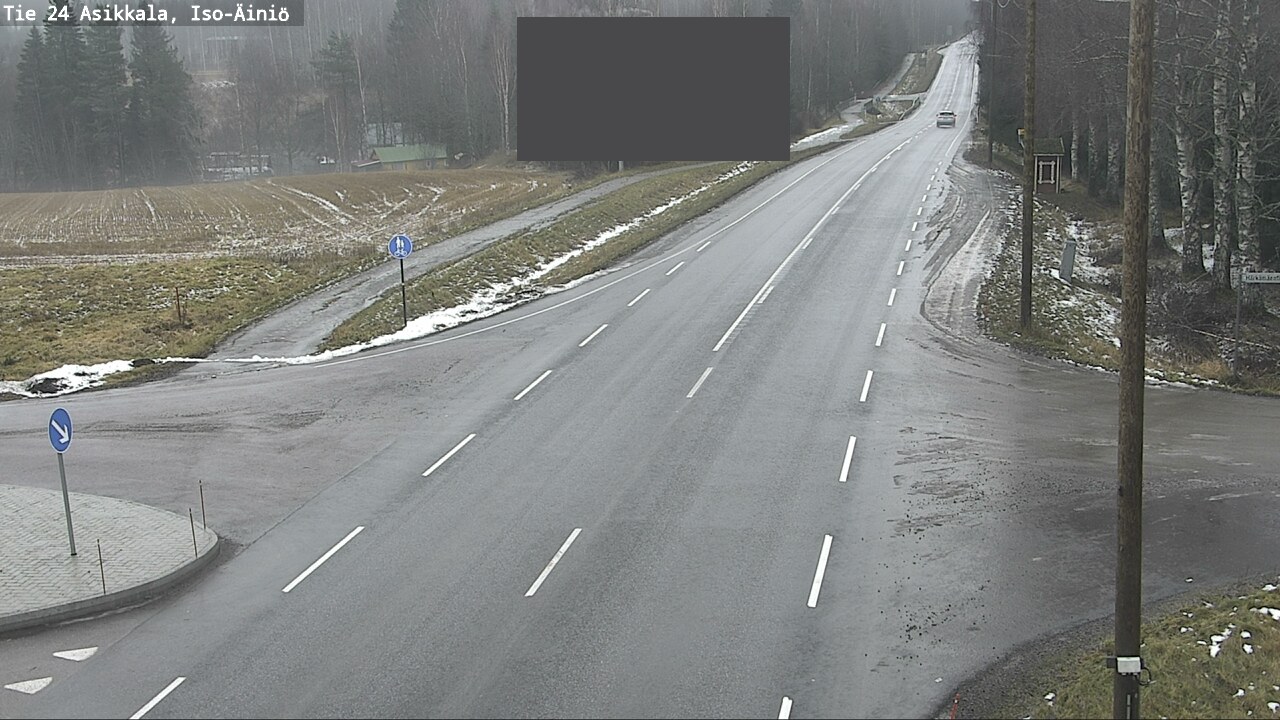 Weather Camera Image Road 24 Asikkala, Iso-Äiniö, Asikkala, Päijät-Häme