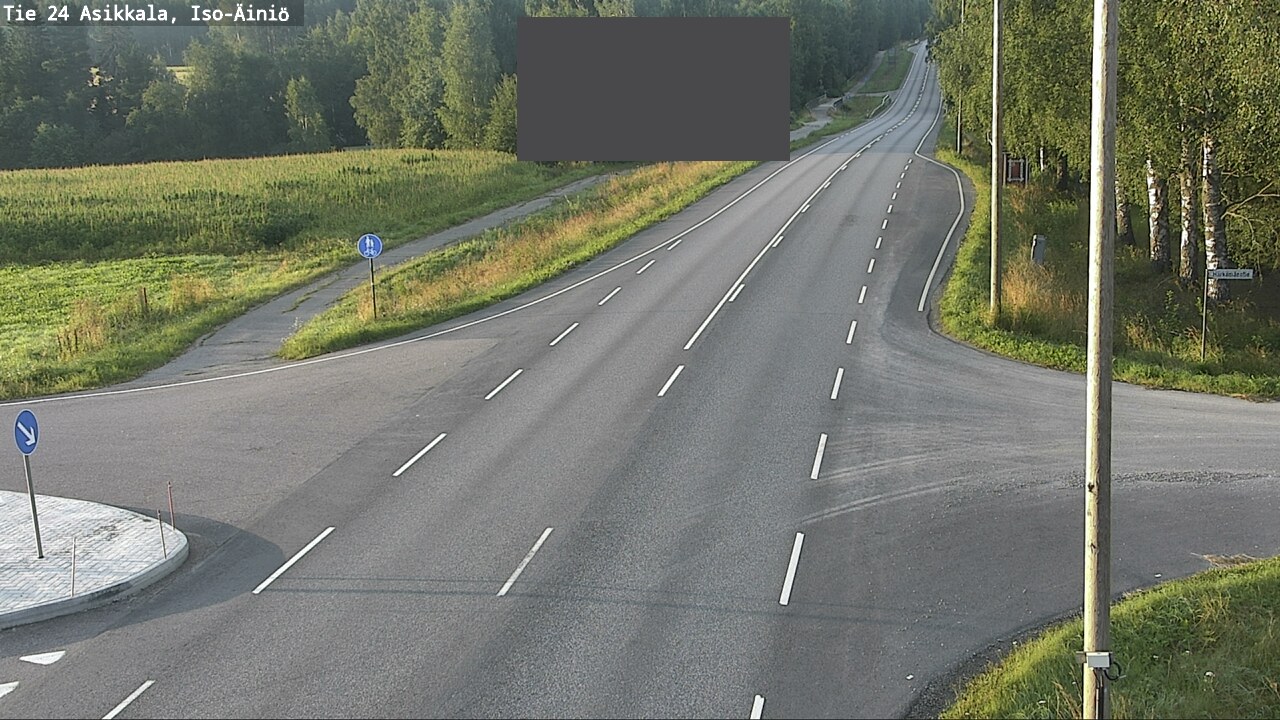 Weather Camera Image Road 24 Asikkala, Iso-Äiniö, Asikkala, Päijät-Häme