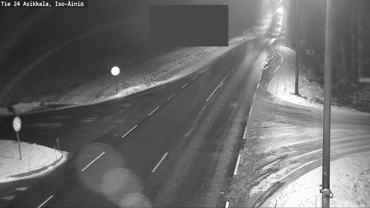 Weather Camera Image Väg 24 Asikkala, Iso-Äiniö, Asikkala, Päijät-Häme