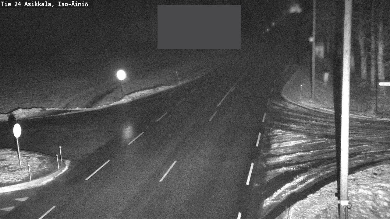 Weather Camera Image Väg 24 Asikkala, Iso-Äiniö, Asikkala, Päijät-Häme
