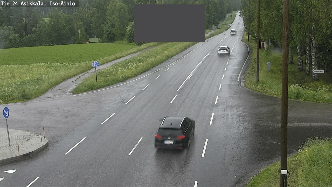 Weather Camera Image Road 24 Asikkala, Iso-Äiniö, Asikkala, Päijät-Häme
