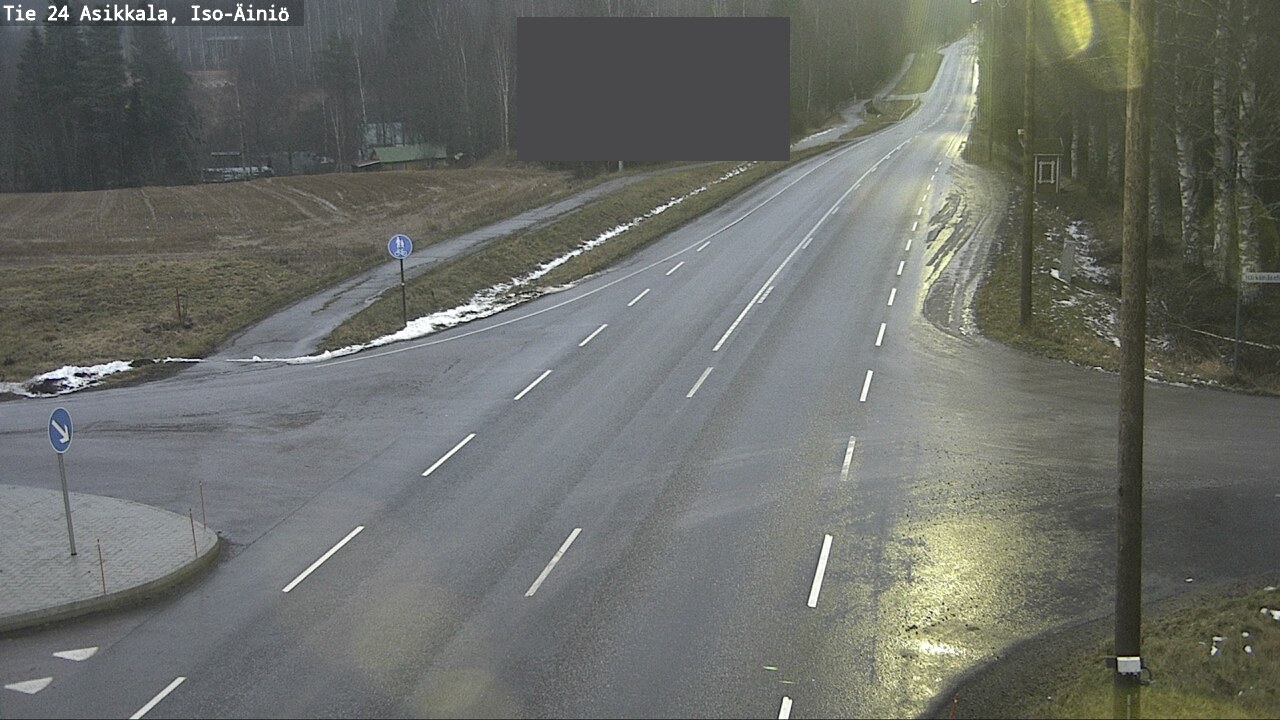 Weather Camera Image Väg 24 Asikkala, Iso-Äiniö, Asikkala, Päijät-Häme