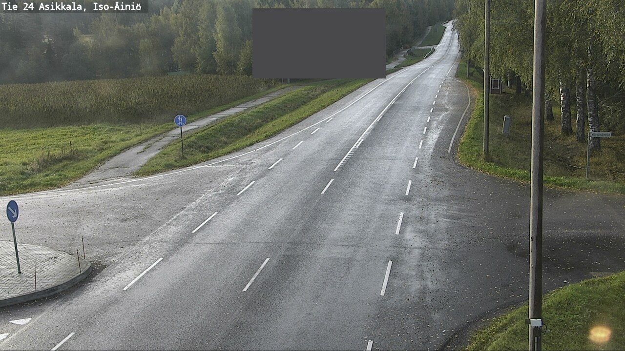 Weather Camera Image Väg 24 Asikkala, Iso-Äiniö, Asikkala, Päijät-Häme