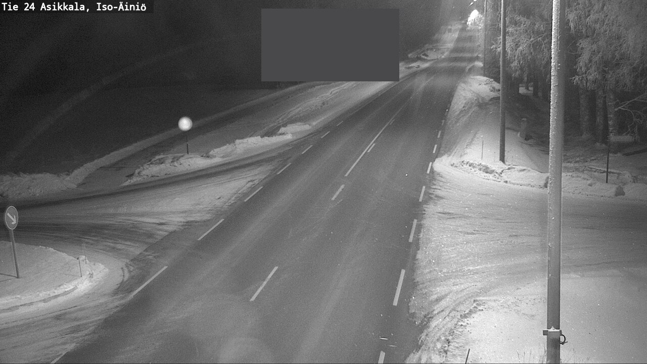 Weather Camera Image Road 24 Asikkala, Iso-Äiniö, Asikkala, Päijät-Häme
