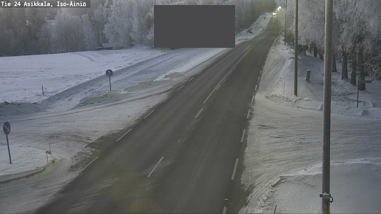 Weather Camera Image Väg 24 Asikkala, Iso-Äiniö, Asikkala, Päijät-Häme