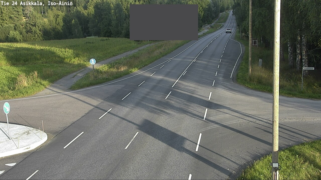 Weather Camera Image Road 24 Asikkala, Iso-Äiniö, Asikkala, Päijät-Häme