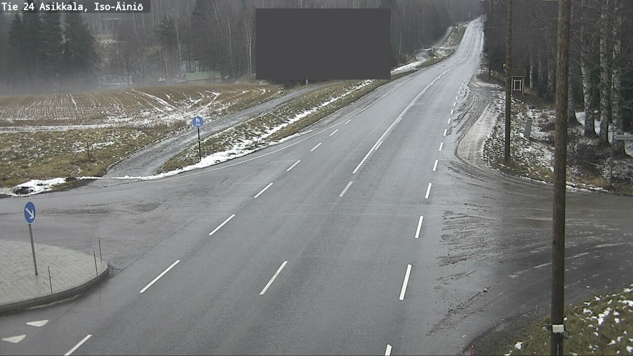 Weather Camera Image Väg 24 Asikkala, Iso-Äiniö, Asikkala, Päijät-Häme